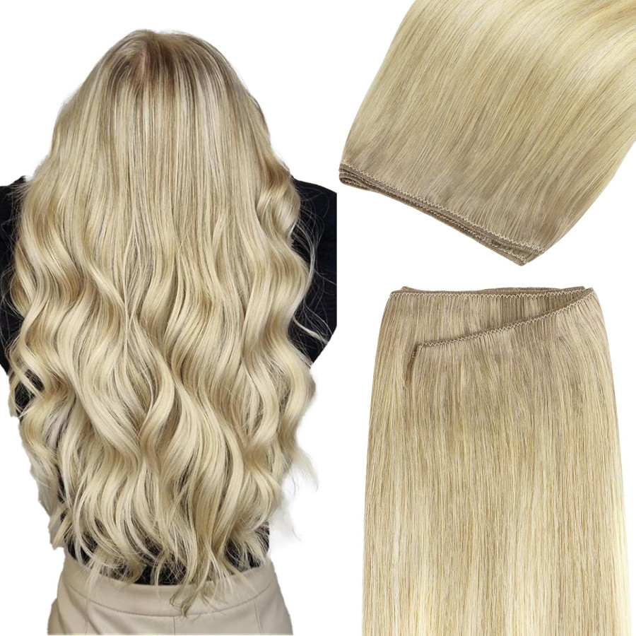 Extensii La Metru Blond Perlat